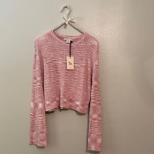 Sincerely Jules Mauve Long Sleeve Top~Sz Medium